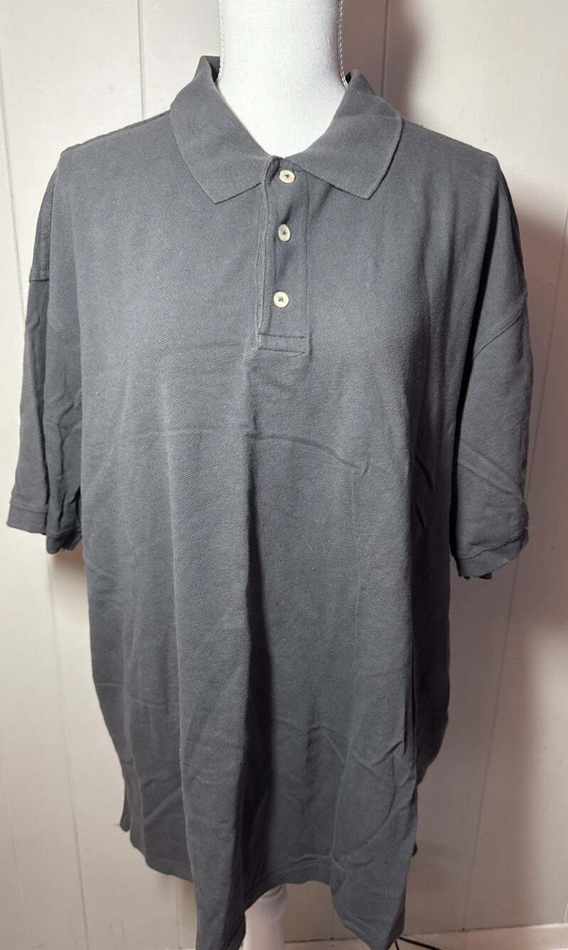 Vintage Gap Men’s 2XL 100% Cotton Grey Short Sleeve CC